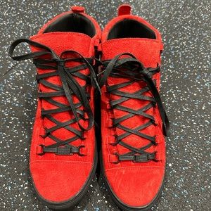 Men’s Balenciaga Arena High Trainers - Size 42 (Euro)